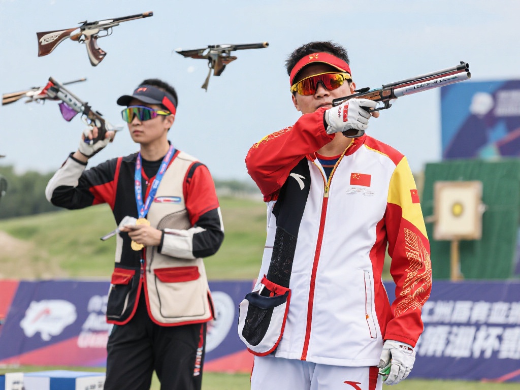 中国队独占鳌头包揽临汾亚洲杯飞碟青年组前三 此次比赛不仅是中国队在亚洲杯上的一次完美