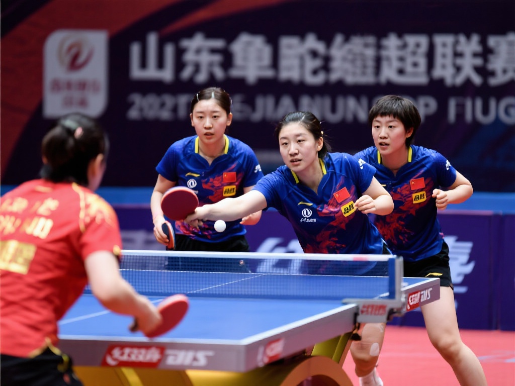 山东鲁能女团迎乒超首胜掀赛季新篇章 在日益激烈的乒乓球超级联赛中,山东鲁能女