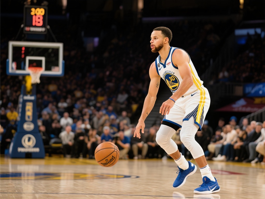 波杰姆斯基对位申京试探步震慑三分精准命中 不妨以NBA历史上的经典三分英雄库里为例